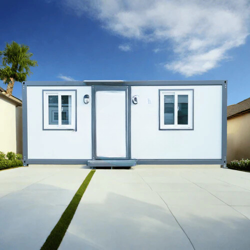 Escritório Portátil Moderno 7'x20' com Quarto – Versátil e Confortável