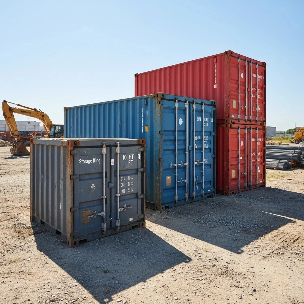 Comparação Contentores 10 e 20 pés